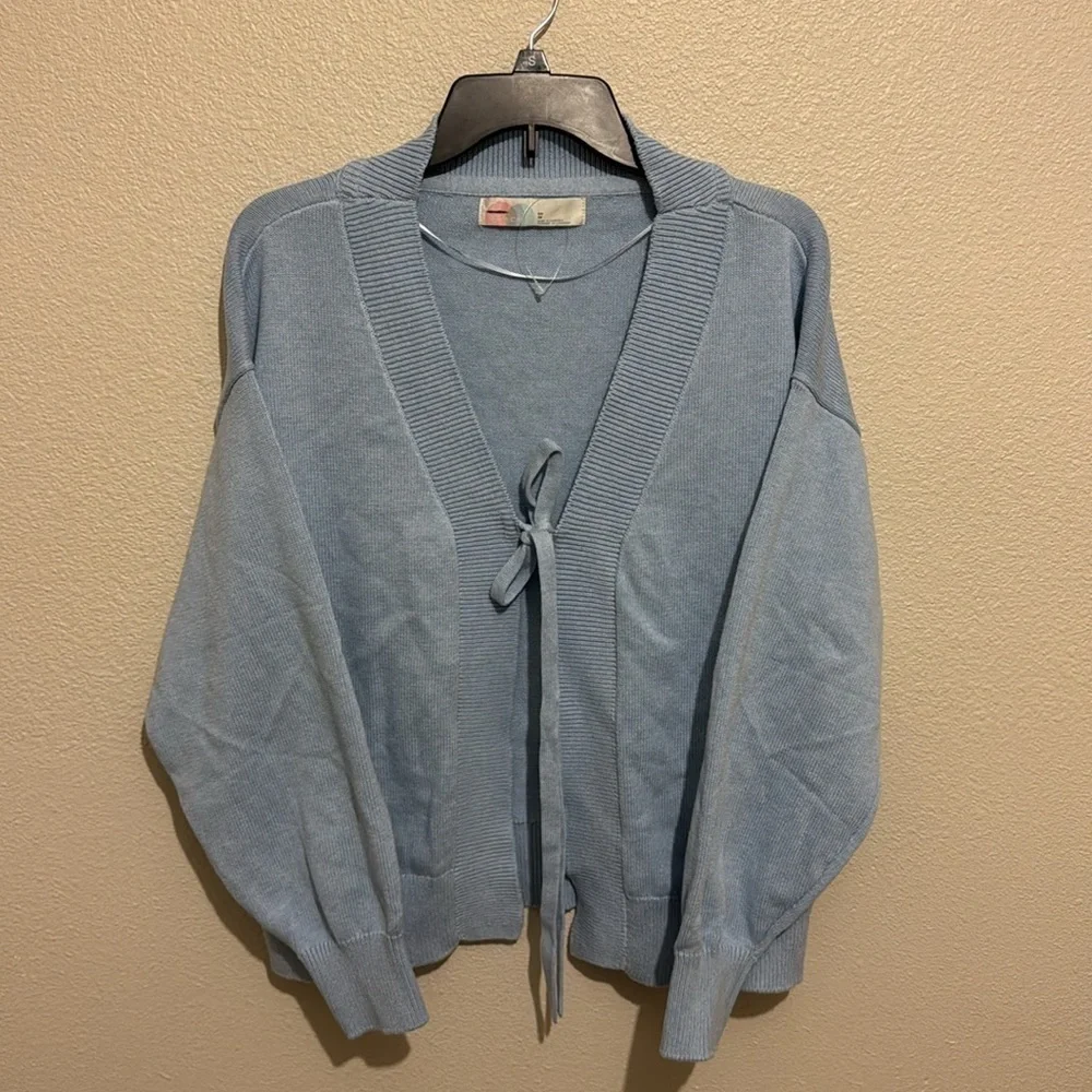 Free People Beach Solar Sweater Set Cardigan Wide Leg Knit